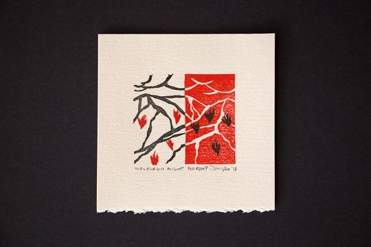 Discover Walpurgis Night Linocut Print