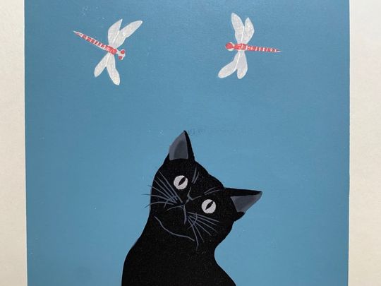 Discover Tadashige Nishida: "Red Dragonfly"