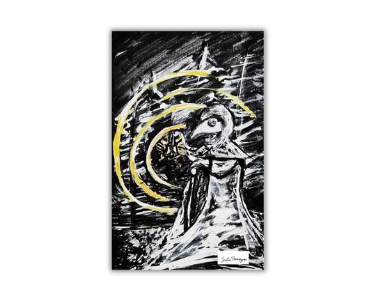 Discover Plague Doctor Print, 4 x 6