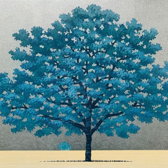Discover Hajime Namiki: "Blue Tree"