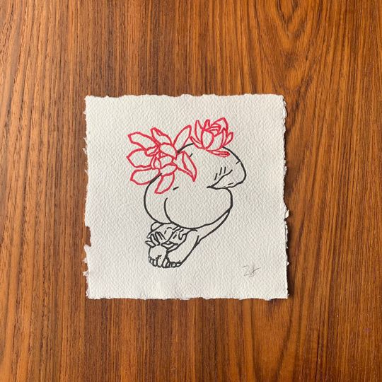 Discover Untitled - Linoprint