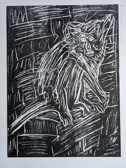 Discover Monkey, Original Print