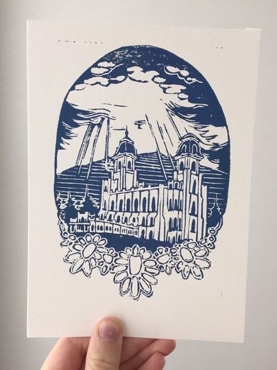 Discover Little Ole Manti, Manti Temple, LDS temple, Utah, pioneer, Mormon art, general conference