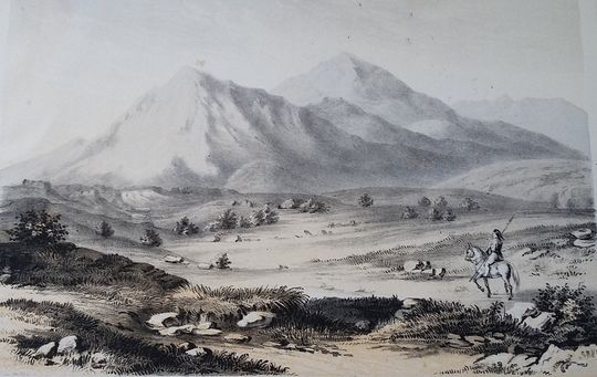 Discover Antique Book Plate Chromolithograph Western Native American Horse U.S. Pacific Railroad Exploration & Surveys 1800's Ephemera Wah-Ha-Ta-Gas