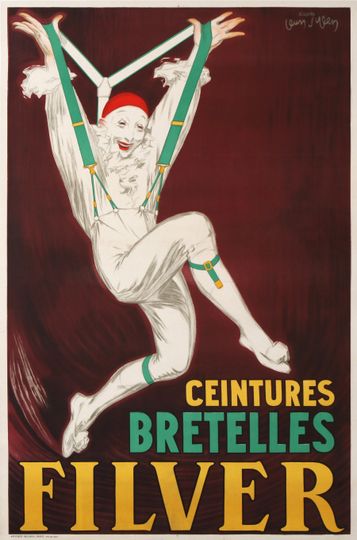 Discover Original Vintage Filver Poster by Jean d'Ylen 1930 Suspenders