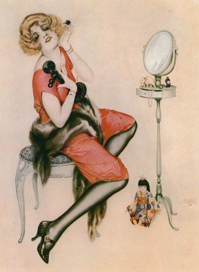 Discover Original Vintage Alberto Vargas  Print Book Plate