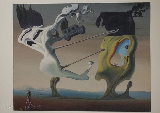 Discover Fine Surrealist limited edition print, Salvador Dali, signed & numbered in pencil