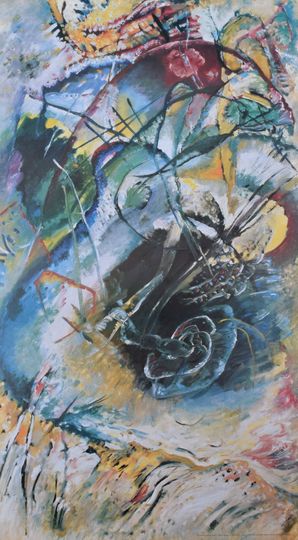 Discover VASSILIJ KANDINSKY - "Improvisation" - Original Vintage Poster - year 1996