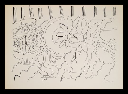 Discover Matisse "Themes & Variations", 1943, Limited Edition Lithographic Print, Ready to Hang