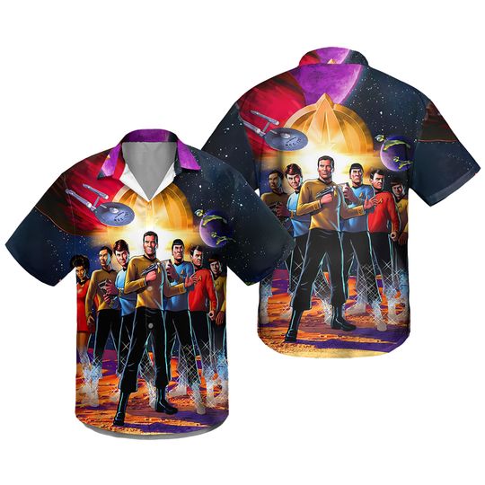 Discover startrek2020 Space Adventure Hawaiian Shirt