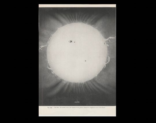 Discover c. 1959 Vintage The Sun Lithograph - Astronomy Print