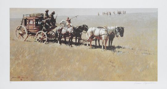 Discover James Reynolds, The Warning, Lithograph