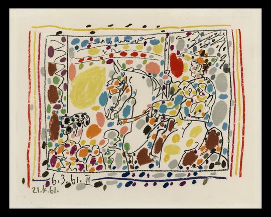 Discover PABLO PICASSO (Spanish/French, 1881-1973), "Le Picador II", 1961, original lithograph