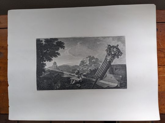 Discover Antique engraving print by William Hogarth