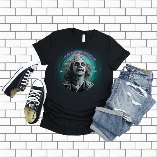 Discover Movie Quote Tee I'm The Ghost with the Most Babe T-shirt