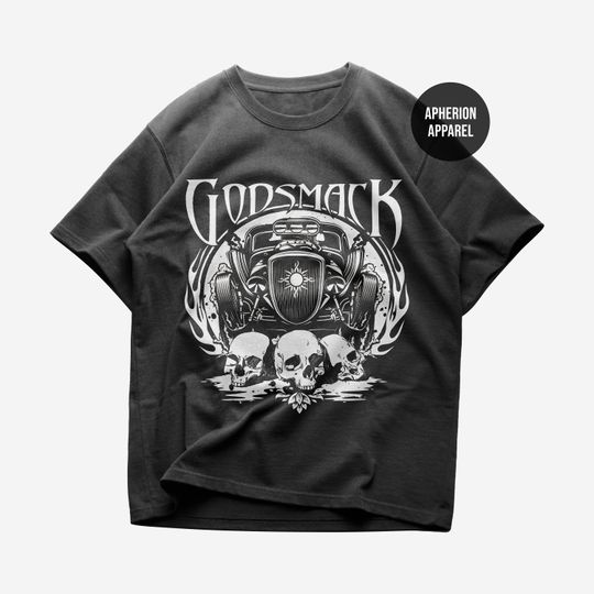 Discover Godsmack T-Shirt - Rock Music Shirt - I Stand Alone - Lighting Up The Sky