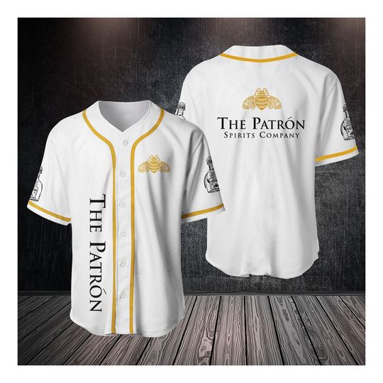 Discover Patron Tequila Baseball Jersey, Vodka Alcohol Alcoholic Shirt