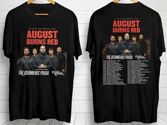 Discover August Burns Red Tour Shirt 2023