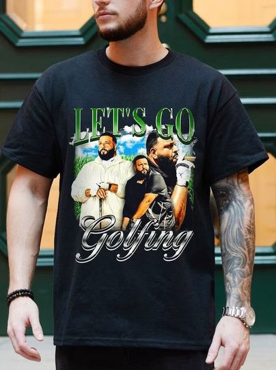 Discover Dj Khaled Homage Shirt, Let's Go Golfing T-Shirt