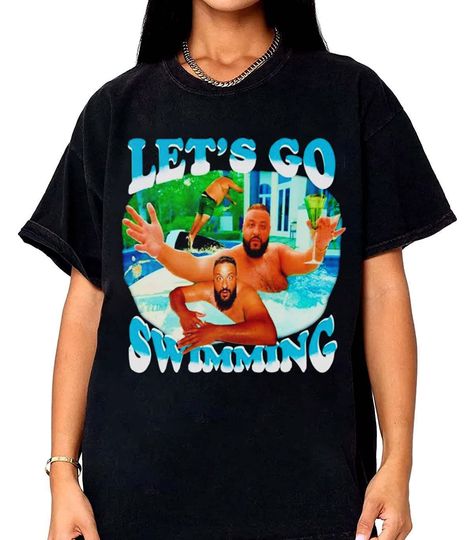 Discover DJ Khaled Let's Go Swimming T-Shirt