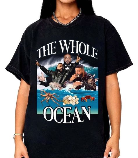 Discover Dj Khaled Bring Out the Whole Ocean Funny T-Shirt, DJ Khaled Shirt