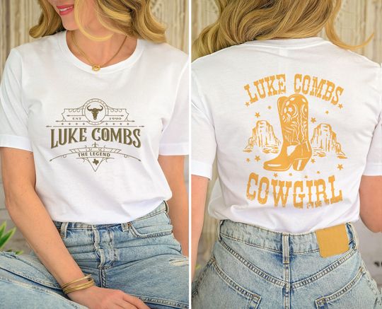 Discover Lukee Comb Double Sided Shirt, Lukee Comb World Tour 2023 Double Sided Shirt