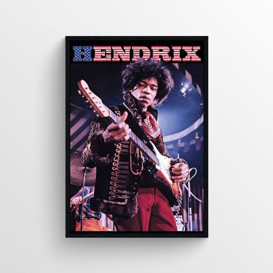 Discover Jimi Hendrix Vintage Poster, Jimi Hendrix Poster