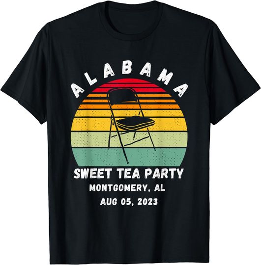 Discover Survived Montgomery Riverfront Brawl Boat Sweet Tea Party T-Shirt