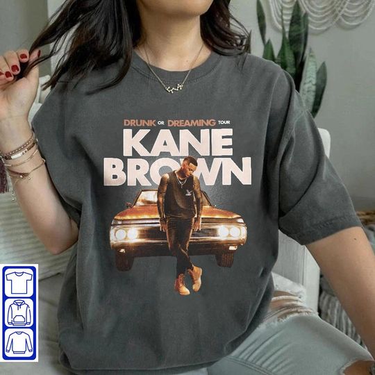 Discover Kane Brown Drunk Or Dreaming 2023 Tour Shirt