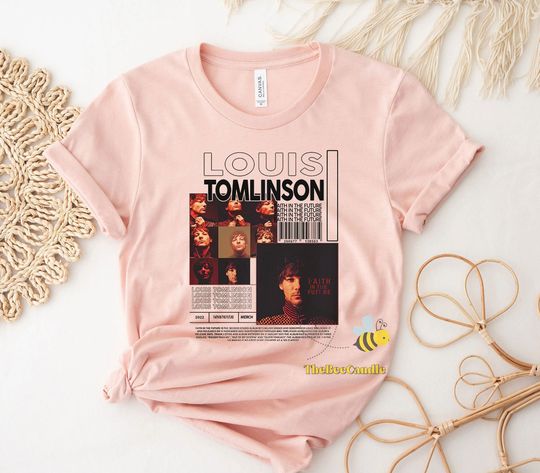 Discover Louis Tomlinson Vintage Shirt, Faith In The Future Album T-Shirt
