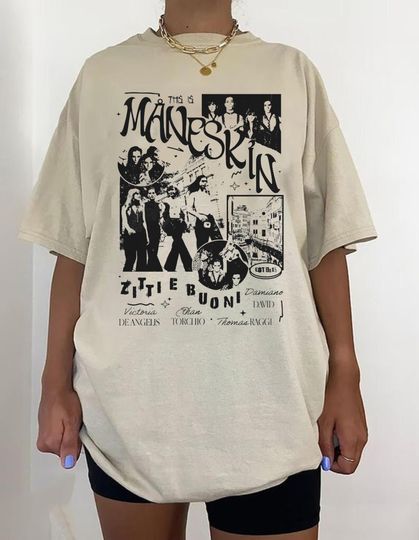 Discover Vintage Maneskin Louds Kids Gets Louder Tour 2022-2023 T-Shirt