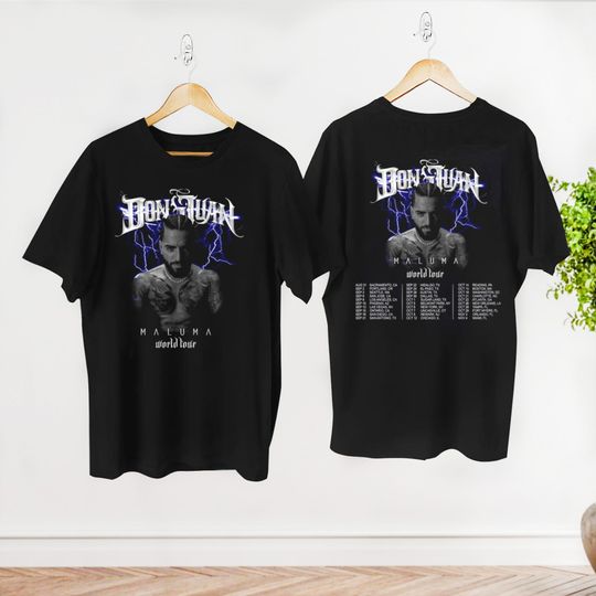 Discover 2023 Don Juan Tour Maluma Unisex Shirt