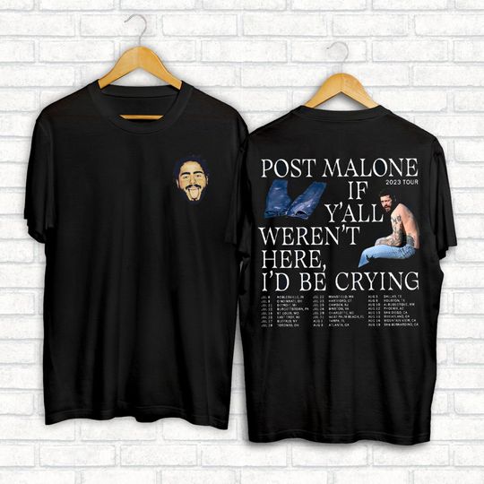 Discover Post Malone 2023 Tour Shirt Post Malone Fan Shirt