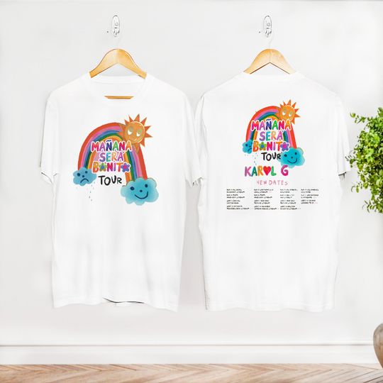 Discover Karol G Manana Sera Bonito Tour 2023 Shirt
