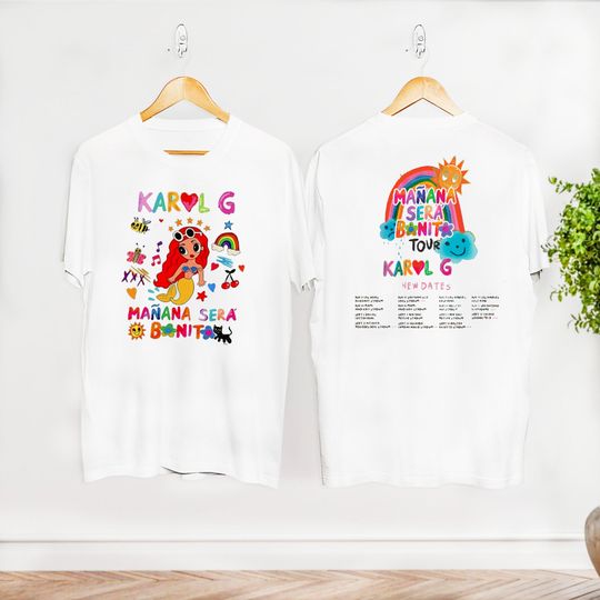 Discover Manana Sera Bonito Tour 2023 Karol G Shirt
