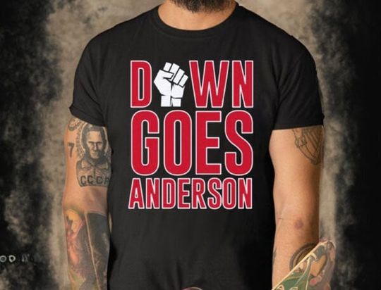 Discover Down Goes Anderson Shirt, Jose Ramirez Tim Anderson Shirt