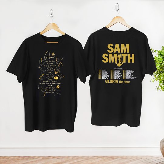 Discover Gloria Sam Smith World Tour 2023 Shirt,