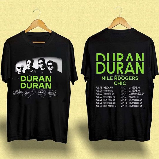 Discover Duran Duran Future Past Tour Shirt 2023