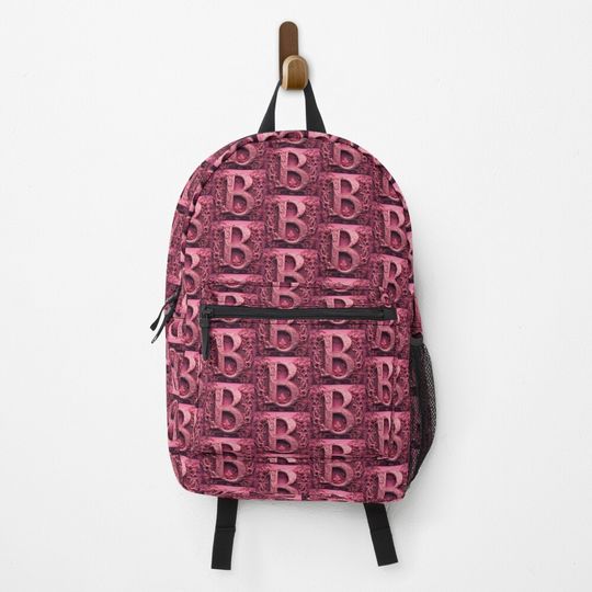 Discover B from barbie in pink Backpack