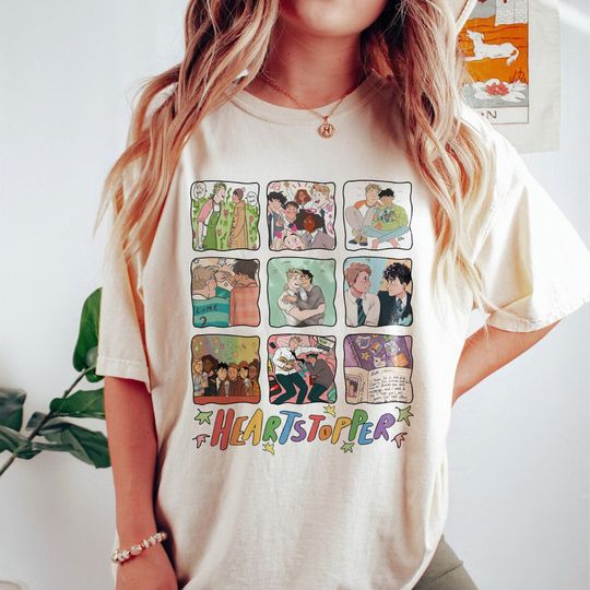 Discover Heartstopper  Shirt, Nick and Charlie Shirt