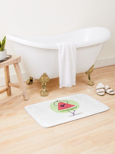 Discover Ice Cream Watermelon  | Bath Mat