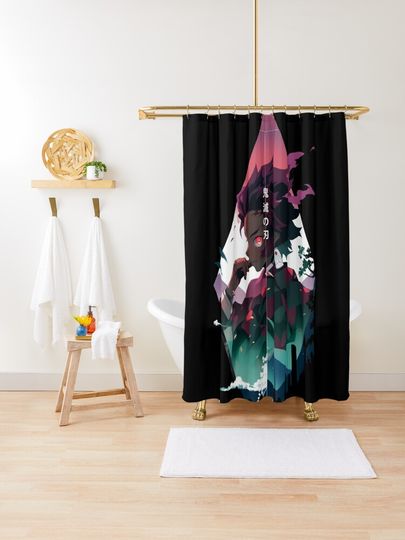 Discover tanjiror demon | Shower Curtain