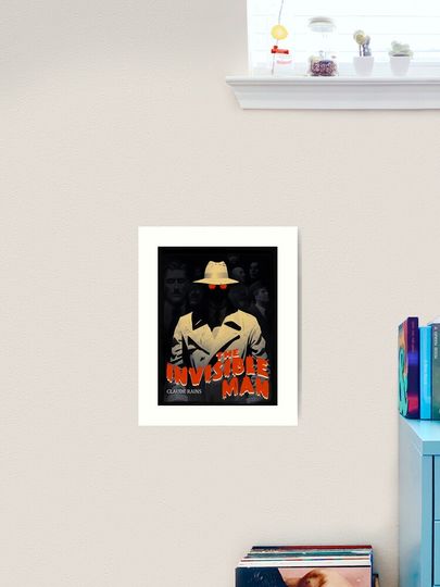 Discover The Invisible Man fanart | Art Print
