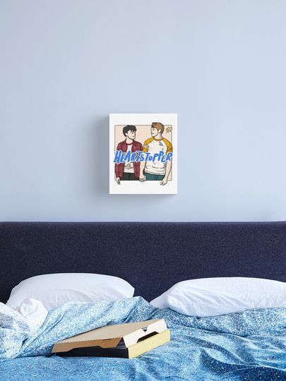 Discover Heartstopper Nick And Charlie Season 2 | Canvas Print