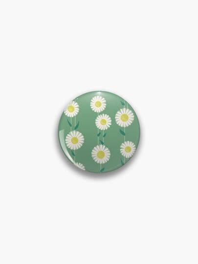 Discover Sweet Daisies [green] | Pin