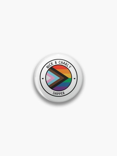 Discover Nick and Charly shipper flag - HEARTSTOPPER | Pin