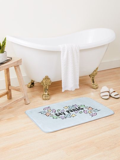 Discover gay panic leaves | Bath Mat