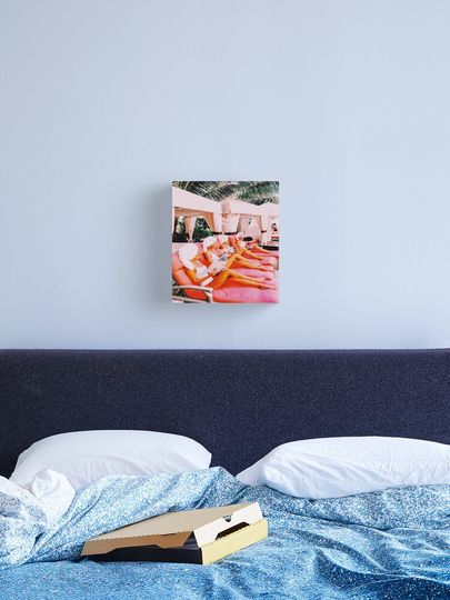Discover BY THE POOL | Canvas Print