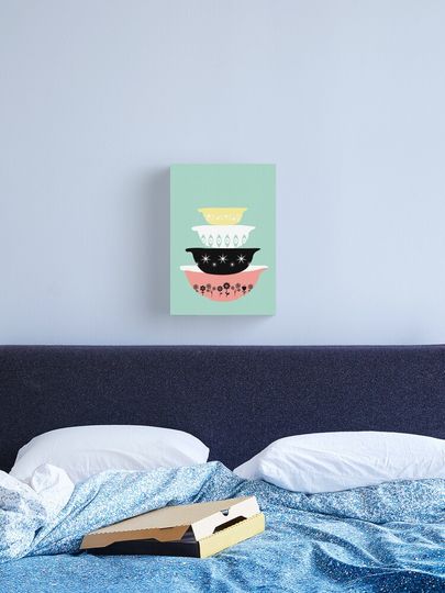 Discover Pyrex Pretties | Canvas Print