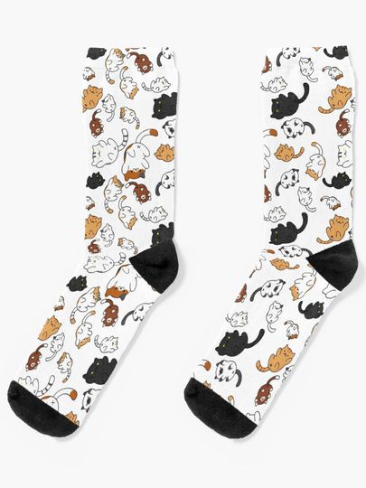 Discover Cute Cats Pattern | Socks